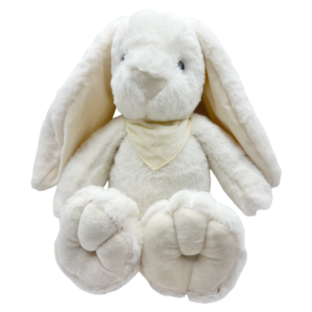Jucarii De Plus - Iepure de plus crem cu esarfa LICORICE