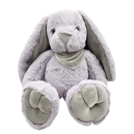 Jucarii De Plus - Iepure de plus mov-lila cu esarfa LICORICE