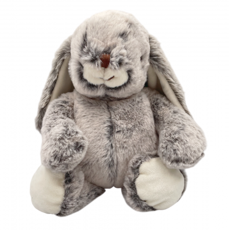 Iepure de plus DILLY, Gri, 25cm [1]