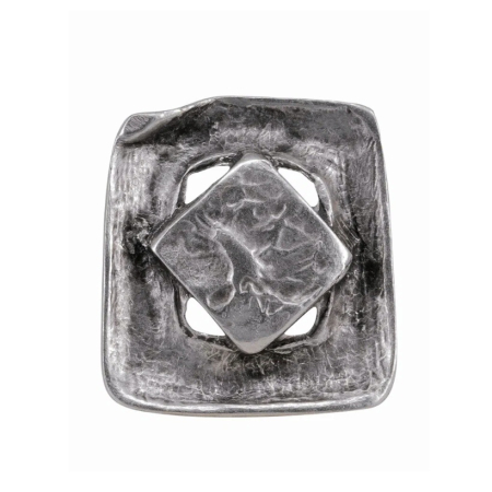 Inel din zamac ROMA cu design geometric - Accesoriu vintage [1]