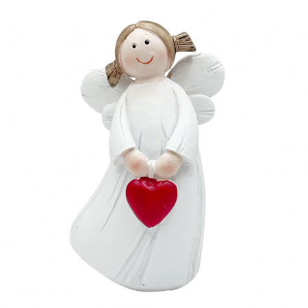 Figurine & Statuete - Inger decorativ MARIE, Alb, 10cm