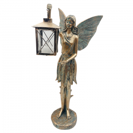 Figurine & Statuete - Inger decorativ cu felinar EVANGELINE, 37cm