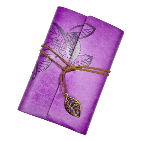 Agende & Articole De Scris - Jurnal Vintage NATURE - Agenda 13x18 cm - mov
