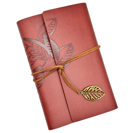 Agende & Articole De Scris - Jurnal Vintage NATURE - Agenda 16x23 cm - Maro mahon