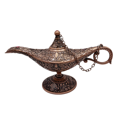 CASA & DECOR - Lampa decorativa orientala BRONZE ALADDIN, 20x9 cm