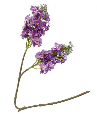 Liliac artificial CHARM, Mov, 60cm [2]