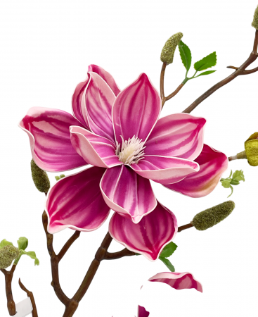 Magnolie artificiala HEAVEN, Magenta, 90cm [1]