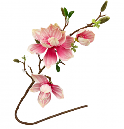 De Sezon - Magnolie artificiala HEAVEN, Roz, 90cm