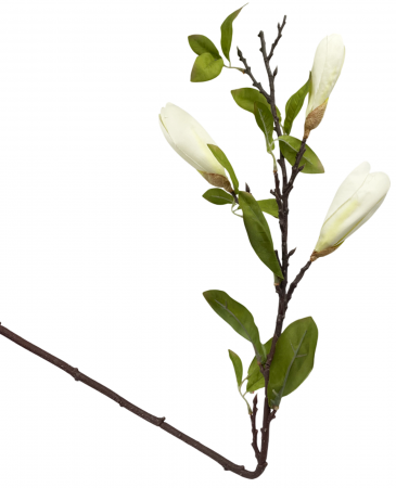 Magnolie artificiala MAJESTIC, Roz, 100cm [2]