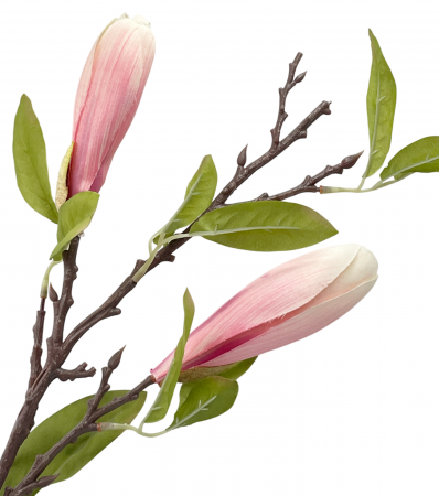 Magnolie artificiala MAJESTIC, Roz, 100cm [1]