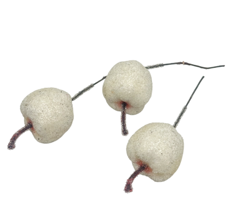 CRACIUN MAGIC - Set 3 mere decorative pe bat BREEZY, Auriu