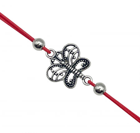 De Sezon - Martisor - Bratara snur elastic cu Fluture, MILLY