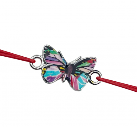 De Sezon - Martisor - Bratara snur elastic cu Fluture, DIDDY