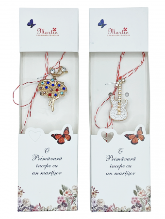 De Sezon - Martisor tip Brosa CLARA, Set 2 bucati
