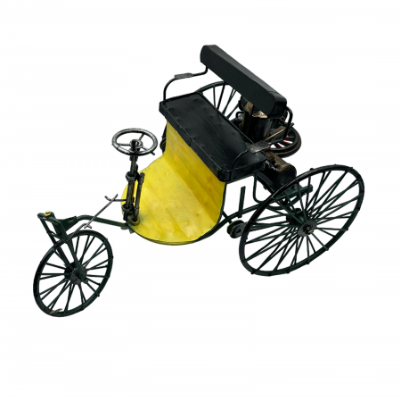 Masina retro Triciclu Benz 28x17x18cm, Metal [2]