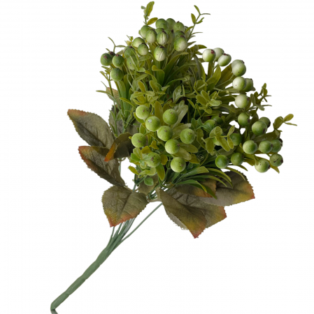Merisoare artificiale RORY, Verde, 45cm [2]
