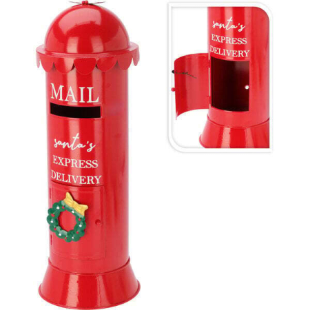 Cutie poștală roșie pentru Mos Craciun EXPRESS DELIVERY [1]