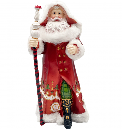 Figurina Mos Craciun cu mantie MAGIC, 13x29cm [1]