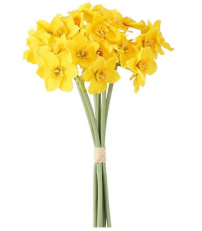 Flori Artificiale - Narcise artificiale BROOK, Galben, 40cm