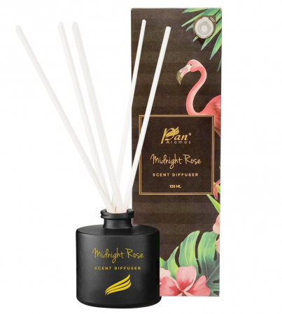 Aromaterapie - Odorizant camera cu betisoare MIDNIGHT ROSE
