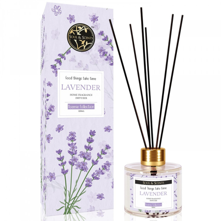 Aromaterapie - Odorizant camera cu betisoare LAVENDER, S&S India