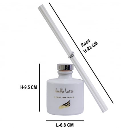 Odorizant camera cu betisoare VANILLA LATE, 100ml [1]