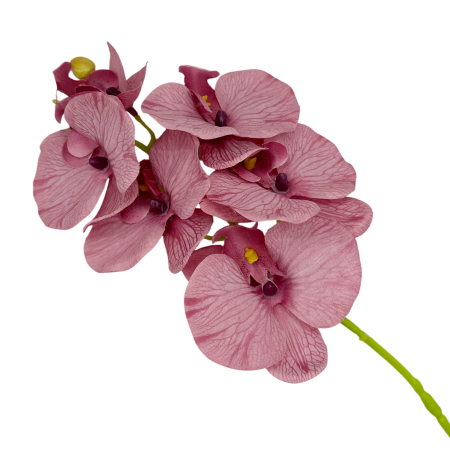 Flori Artificiale - Orhidee artificiala CELESTE - Roz prafuit, 50 cm