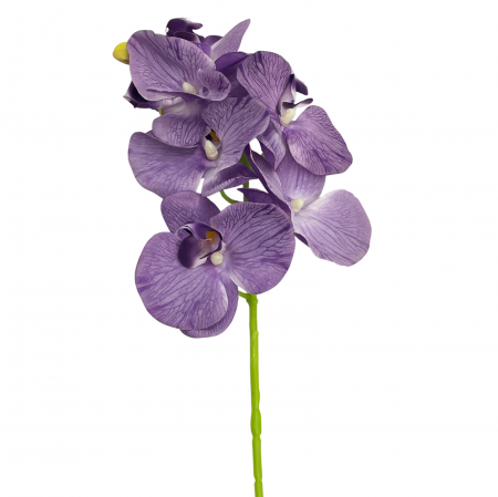 Flori Artificiale - Orhidee artificiala GLORIA, Mov, 70cm