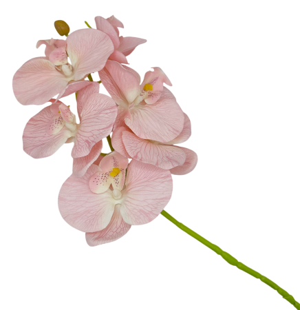 Flori Artificiale - Orhidee artificiala CELESTE - Roz somon, 50 cm