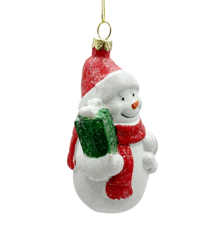 Ornament brad Om de Zapada JOY, Alb, 11cm [1]