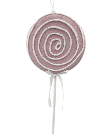 Colectia CANDY LAND - Ornament brad Craciun Acadea SWEETY, Lila, 13x30cm