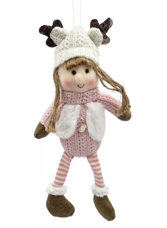SWEET WONDERLAND - Ornament brad Craciun AVERY, Roz, 25cm