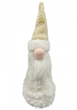 Colectia Auriu & Maro & Aramiu - Ornament brad Craciun Spiridus RORY, 20cm