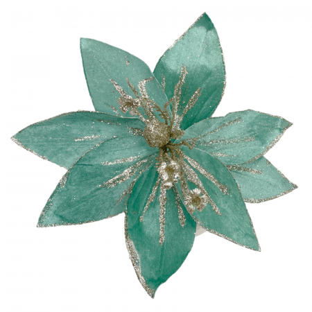 CRACIUN MAGIC - Ornament brad Craciunita ASTRID, Verde menta, 25cm