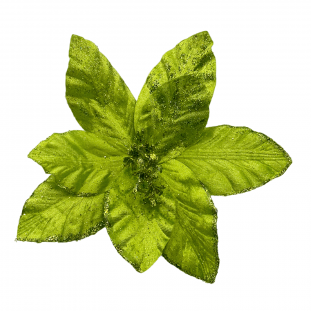 Ornament brad Craciunita BELLA, Verde Lime, 23cm [2]
