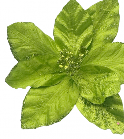 Ornament brad Craciunita BELLA, Verde Lime, 23cm [1]