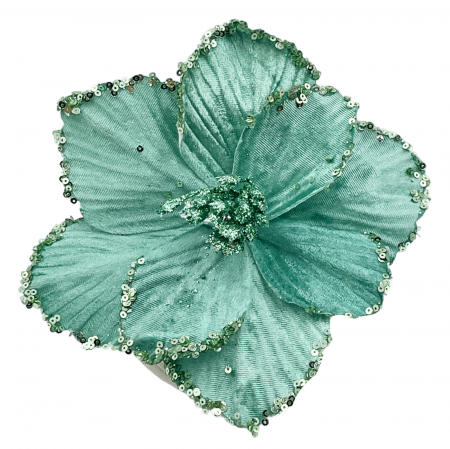 Colectia CANDY LAND - Ornament brad Craciunita CHARM, Verde menta, 25cm