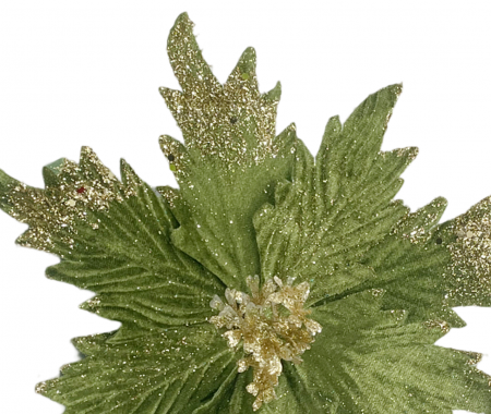 Ornament brad Craciunita CHRISSY, Verde olive, 23cm [2]