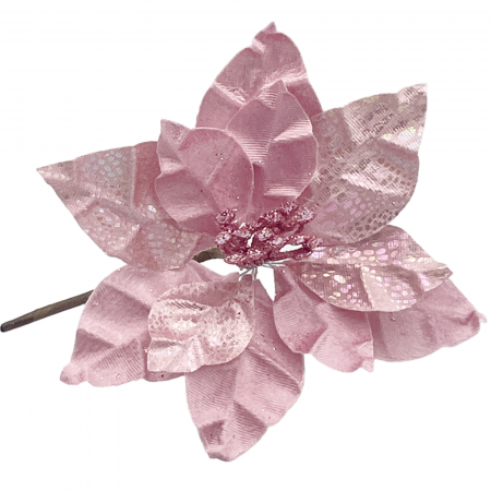 Colectia Roz & Mov - Ornament brad Craciunita HOPE, Roz, 18cm