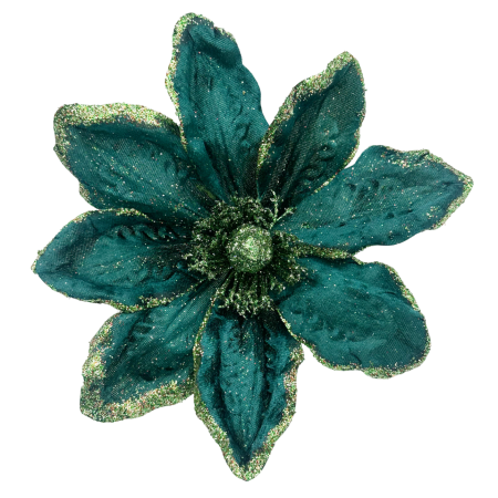 CRACIUN MAGIC - Ornament brad Magnolie GRACE, Verde inchis, 23cm