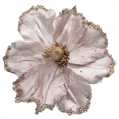 Colectia Roz & Mov - Ornament brad Magnolie JOLLY, Roz, 20cm
