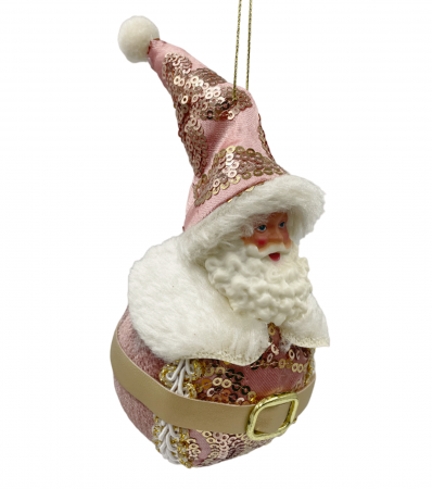 Ornament brad DEAR SANTA, Roz, 14cm [1]