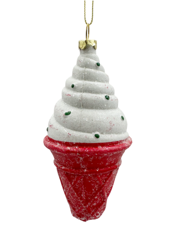 Globuri De Brad - Ornament brad Con de Inghetata JOY