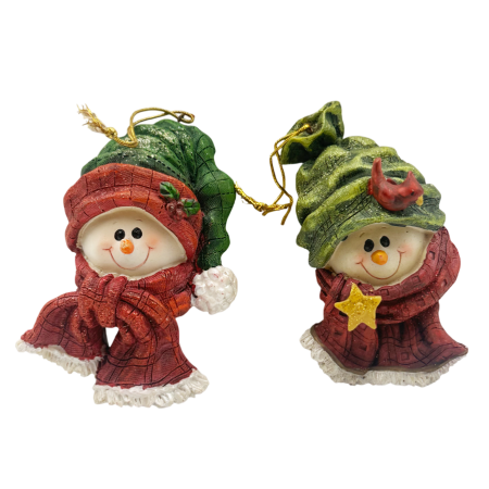 Colectia Clasic - Set Ornamente Craciun - Om de Zapada FROSTY, 10cm