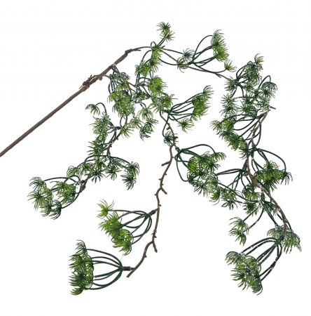 CRACIUN MAGIC - Zada curgatoare artificiala LARA, Verde, 50cm