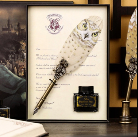 Set Caligrafie Pana de scris & Calimara HEDWIG [4]