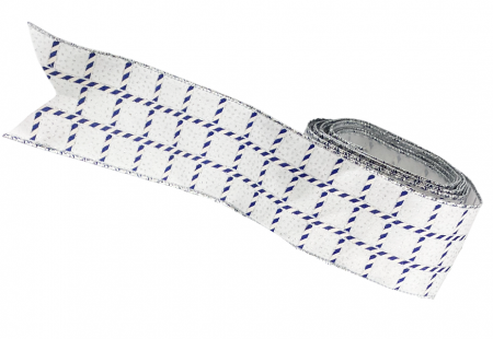 Panglica decorativa Brad Craciun HOLLY, Alb, 6x325cm [1]