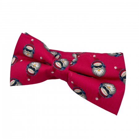 ACCESORII VESTIMENTARE COPII - Papion Craciun pentru copii Holly, Fuchsia