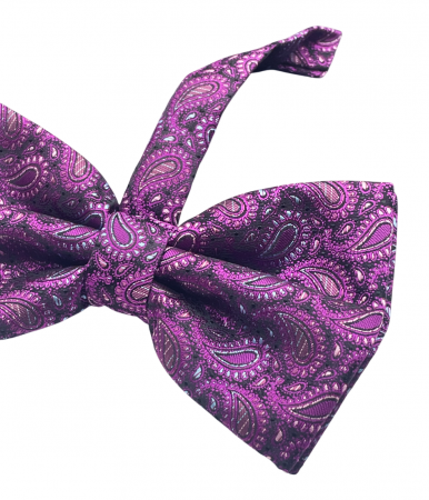 Papion mov violet cu model, HUGO [1]