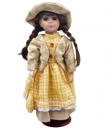 Papusi De Portelan - Papusa portelan CAMILLE, 40cm
